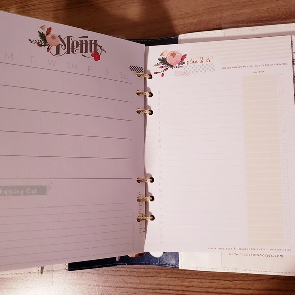 NEW Webster's Pages Color Crush A5 Planner Kit - Picture 7 of 8